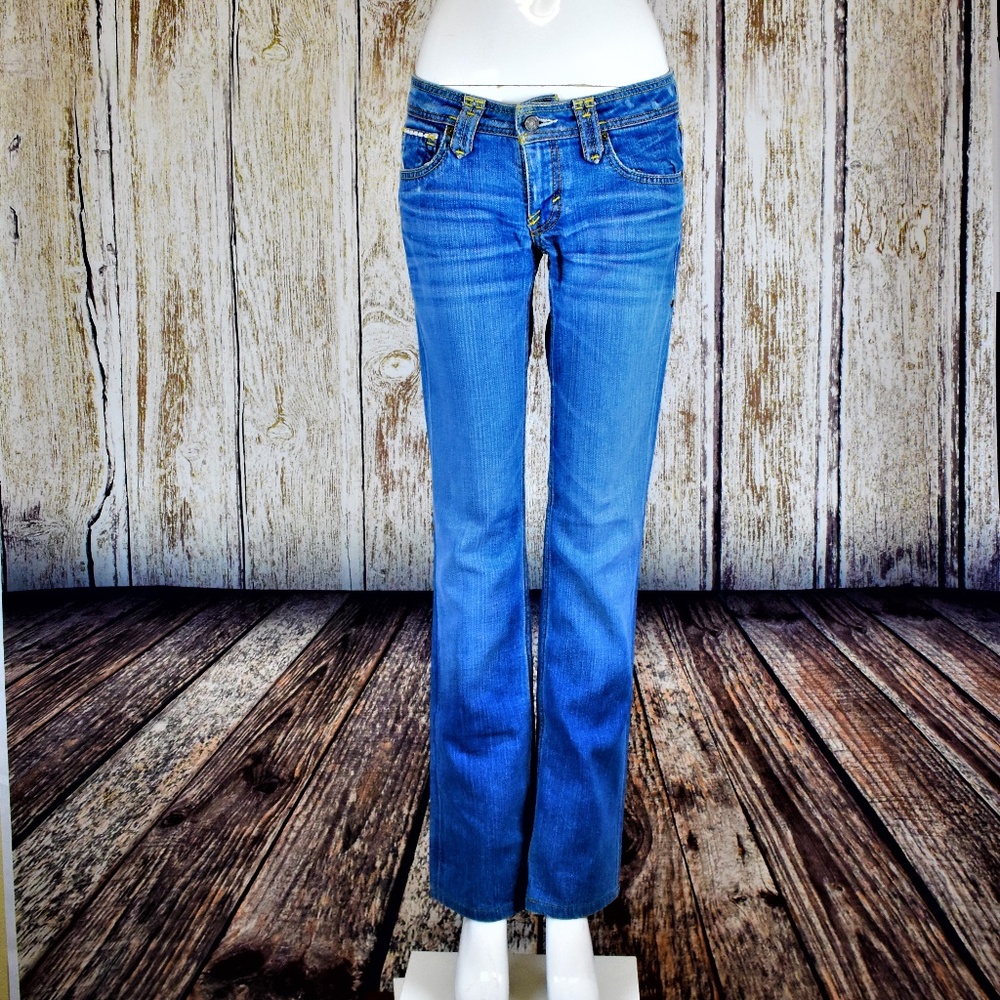 Taverniti So Jeans Women's Blue Bootcut Jeans